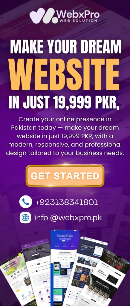 website development in pakistan